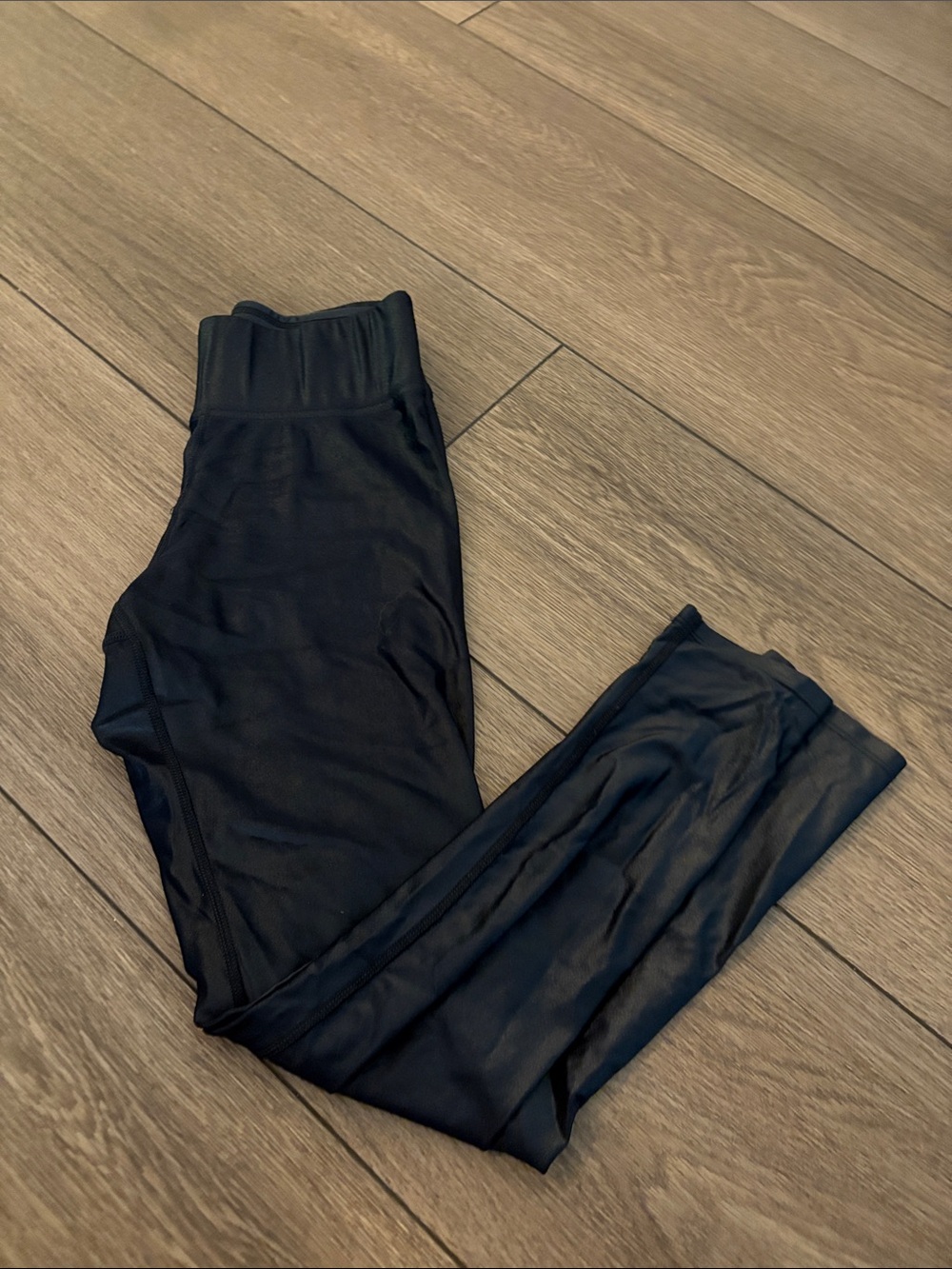Carbon38 High-Rise Black Performance Leggings